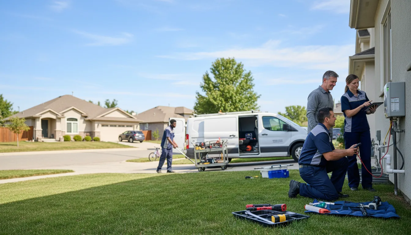 Tankless water heater service in Youngstown, PA